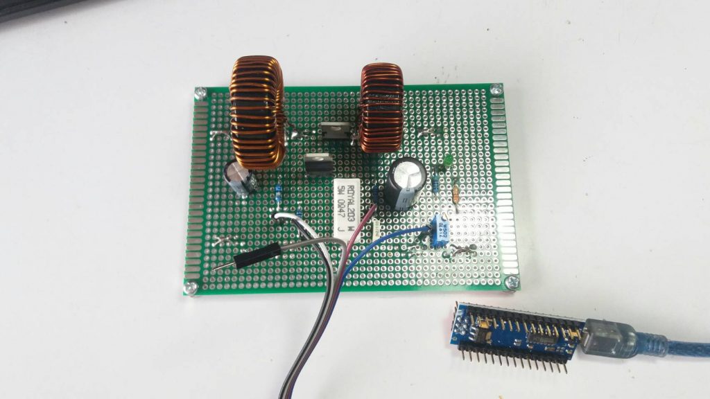 Boost converter Based on Arduino NANO and Current Mode Control Algorithm