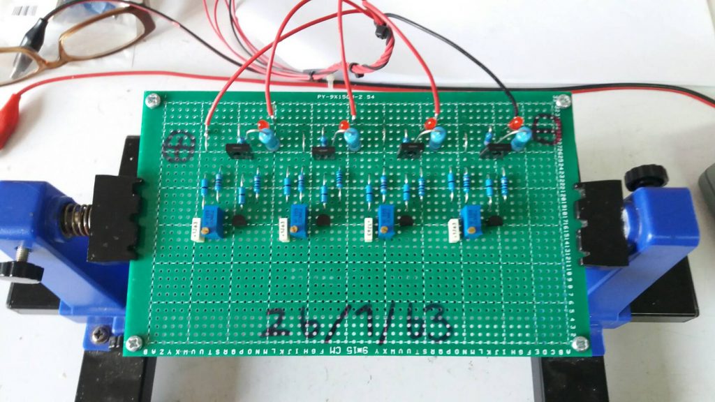 Implement Battery Balance cell 4S for LiFePO4 Battery
