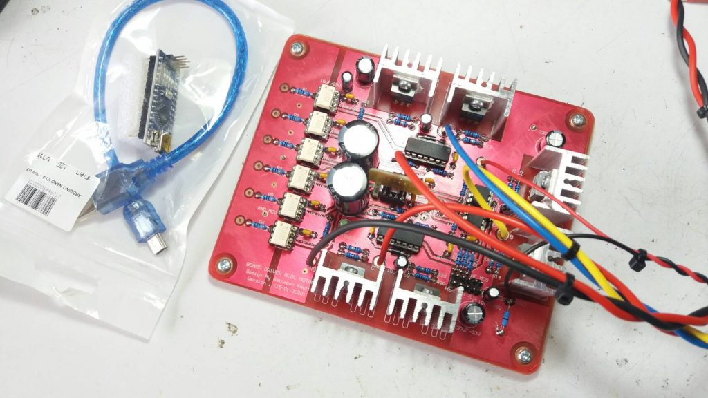 Prototype for power driver BLDC motor board