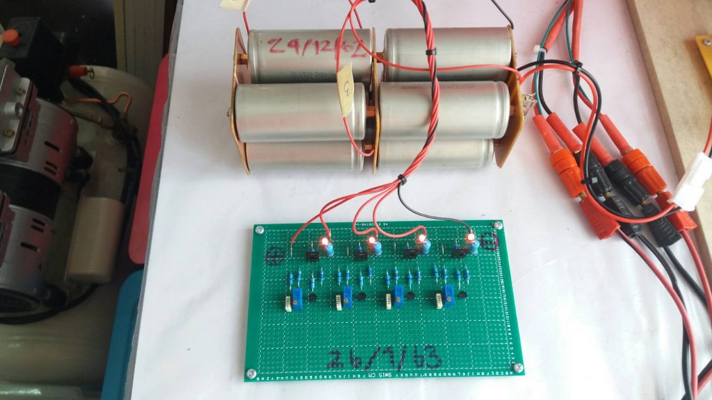 Implement Battery Balance cell 4S  for LiFePO4 Battery 