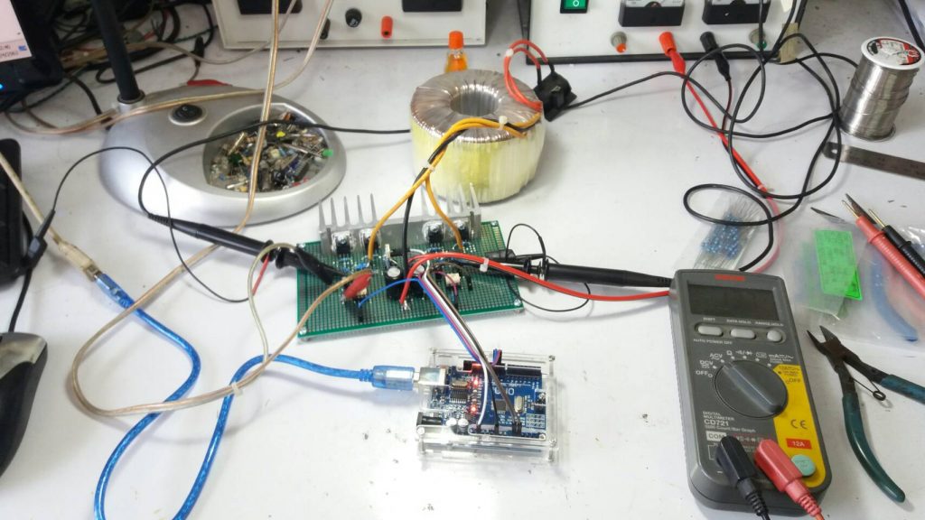 Simple inverter control by Arduino UNO