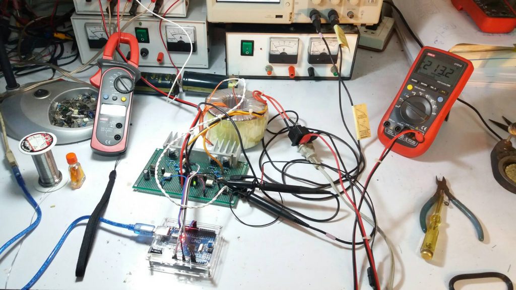 Simple inverter control by Arduino UNO