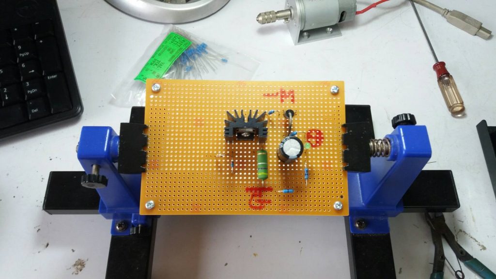 DC motor speed control Using Back-EMF