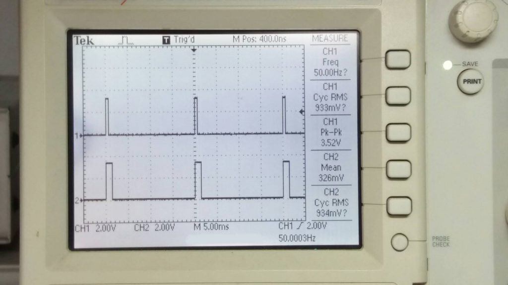 ESP32 Control Servo motor 2CH