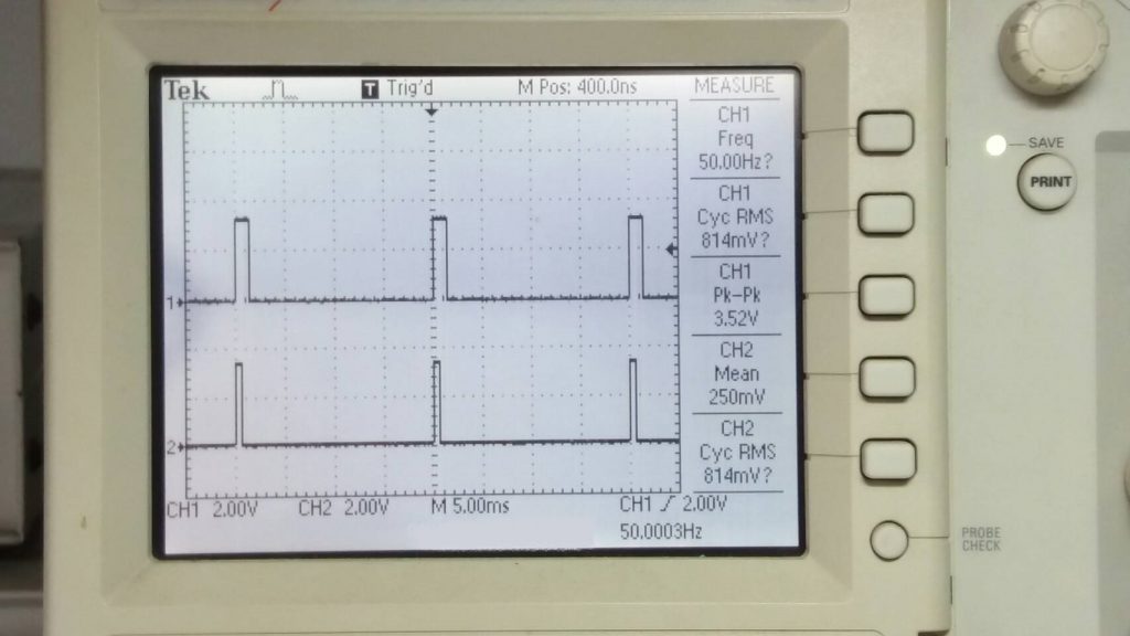 ESP32 Control Servo motor 2CH