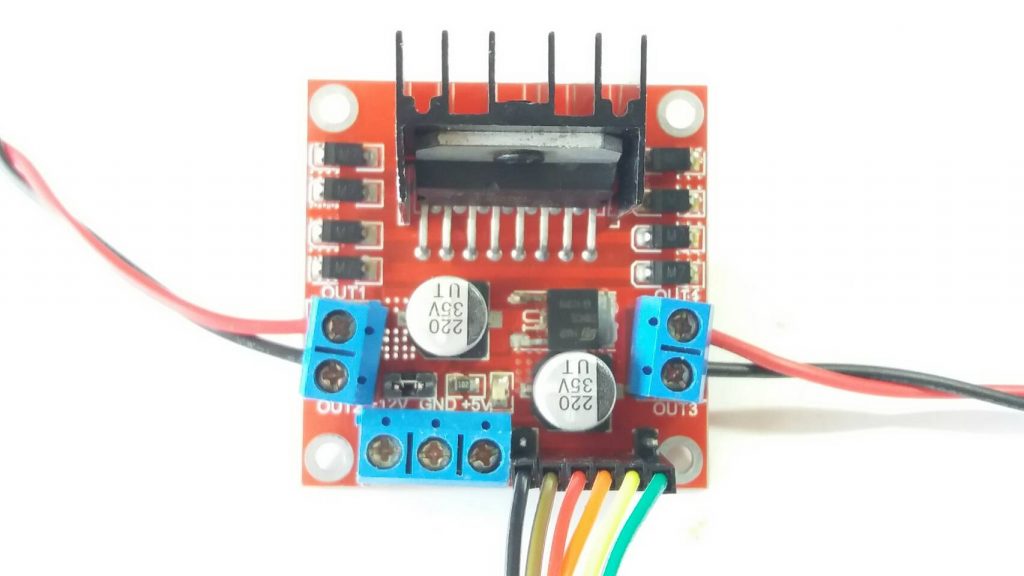 Basic ESP32 Control DC motor 2CH by L298 Module