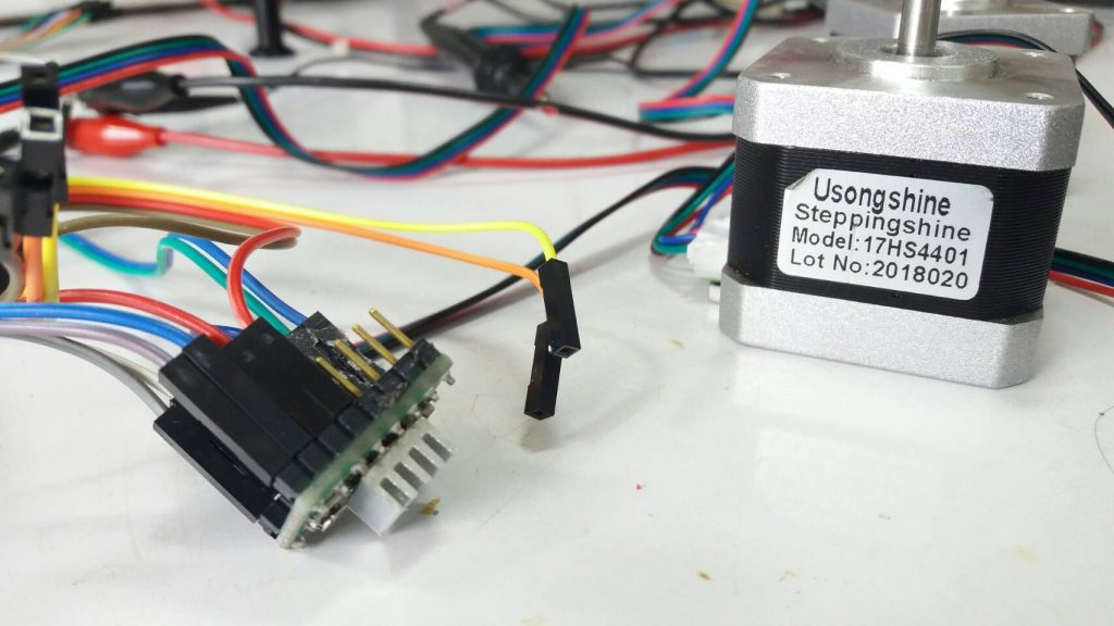 Control Stepper motor 2CH and A4988 Module by ESP32 Devkit