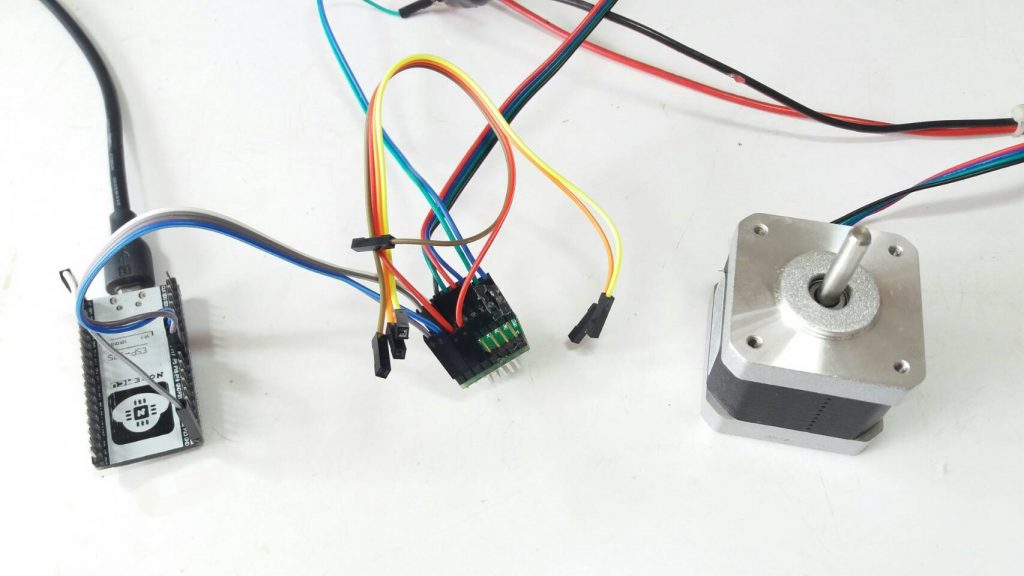 Control Stepper motor 2CH and A4988 Module by ESP32 Devkit