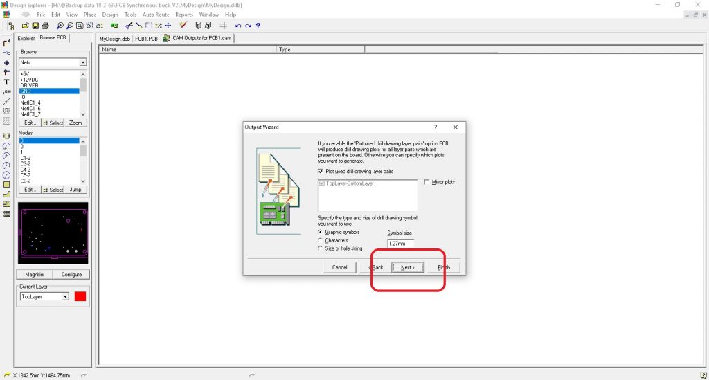 Generate PCB Gerber files form Protel 99SE