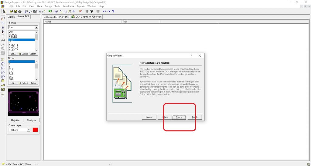 Generate PCB Gerber files form Protel 99SE