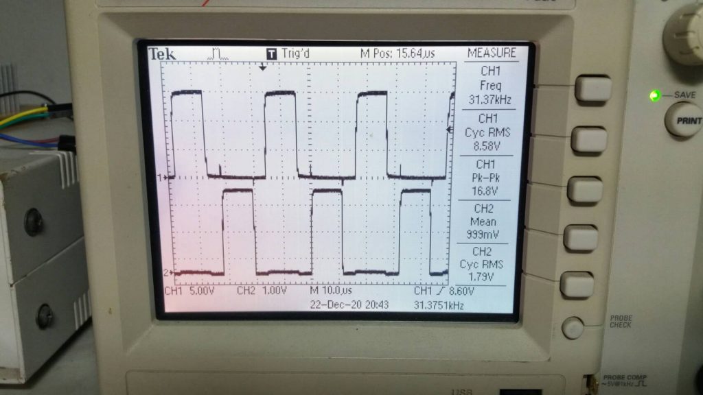 Arduino Phase Correct PWM