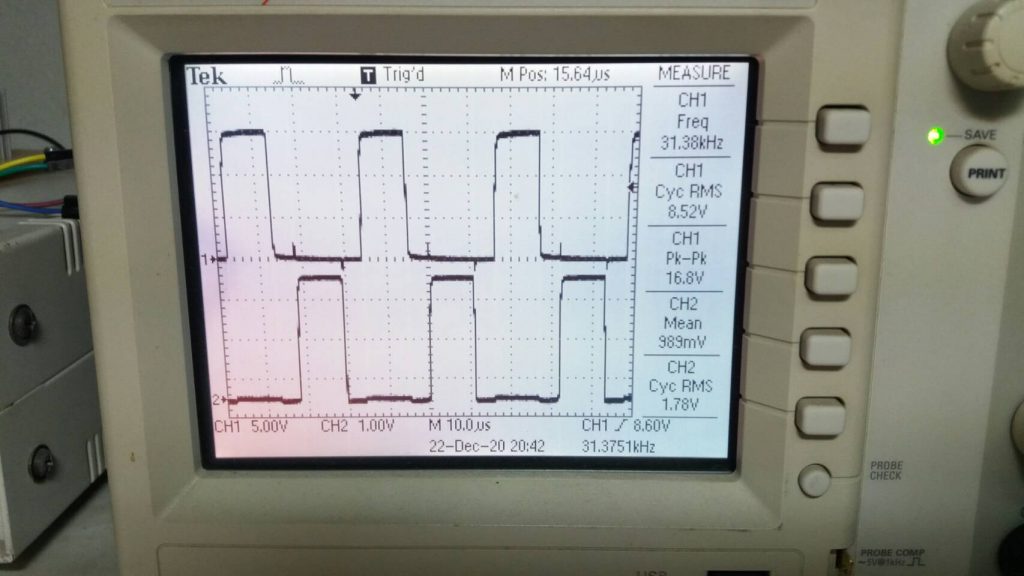 Arduino Phase Correct PWM