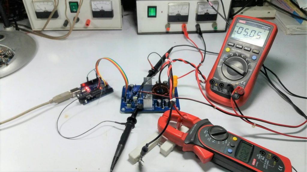 Arduino Phase Correct PWM for DC to DC Converter