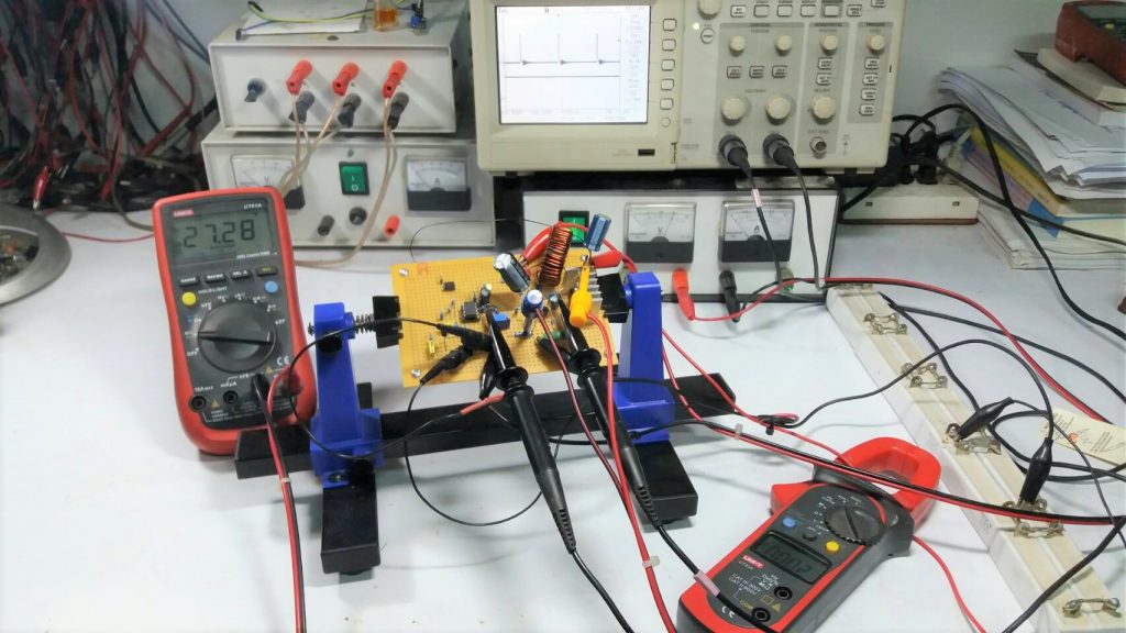 Design LM358 Control DC to DC Boost Converter