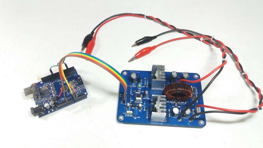 Arduino Phase Correct PWM for DC to DC Converter