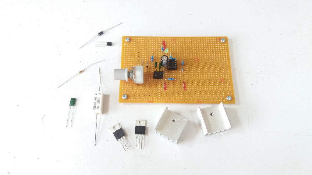 Simple DC Motor Speed Control by IR2153