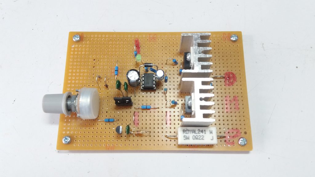 Simple DC Motor Speed Control by IR2153