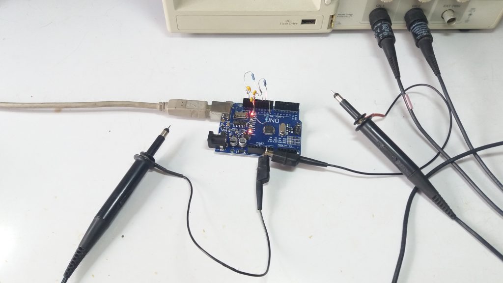 Preliminary experiment with SPWM 3 Phase Induction Motor