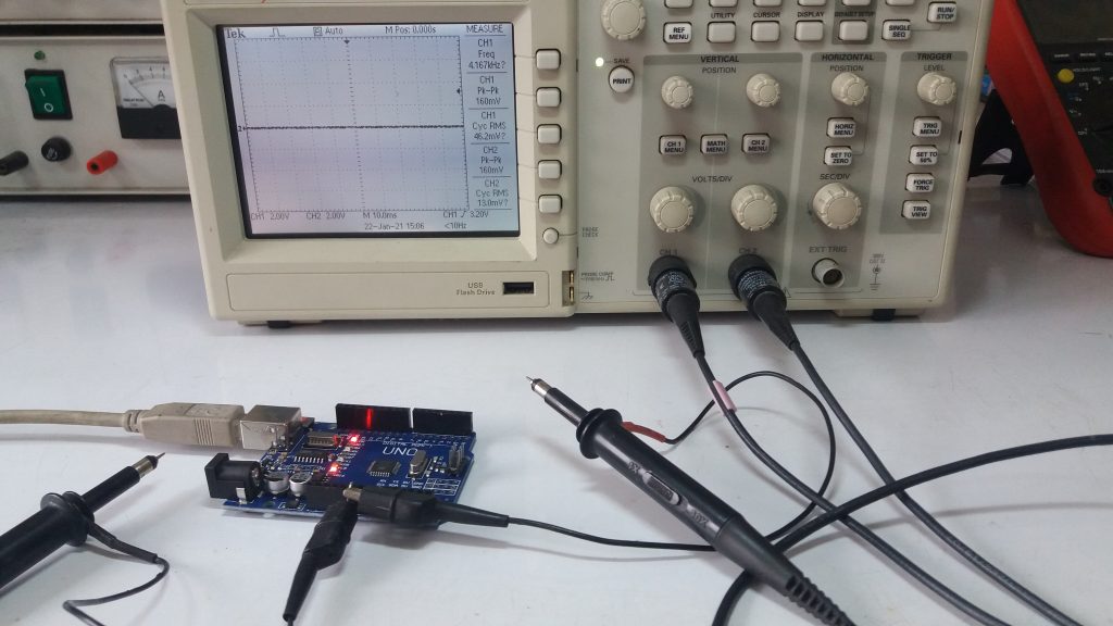 Preliminary experiment with SPWM 3 Phase Induction Motor