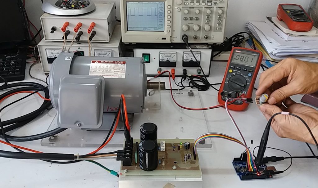 Simple 3Phase induction motor speed control