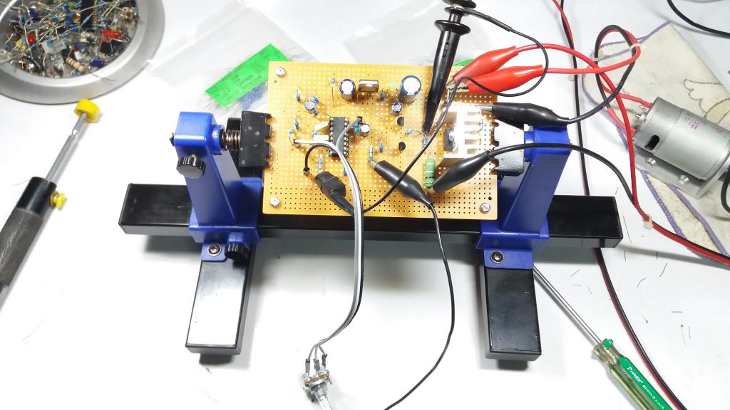 Analog DC Motor Speed Control By TL494