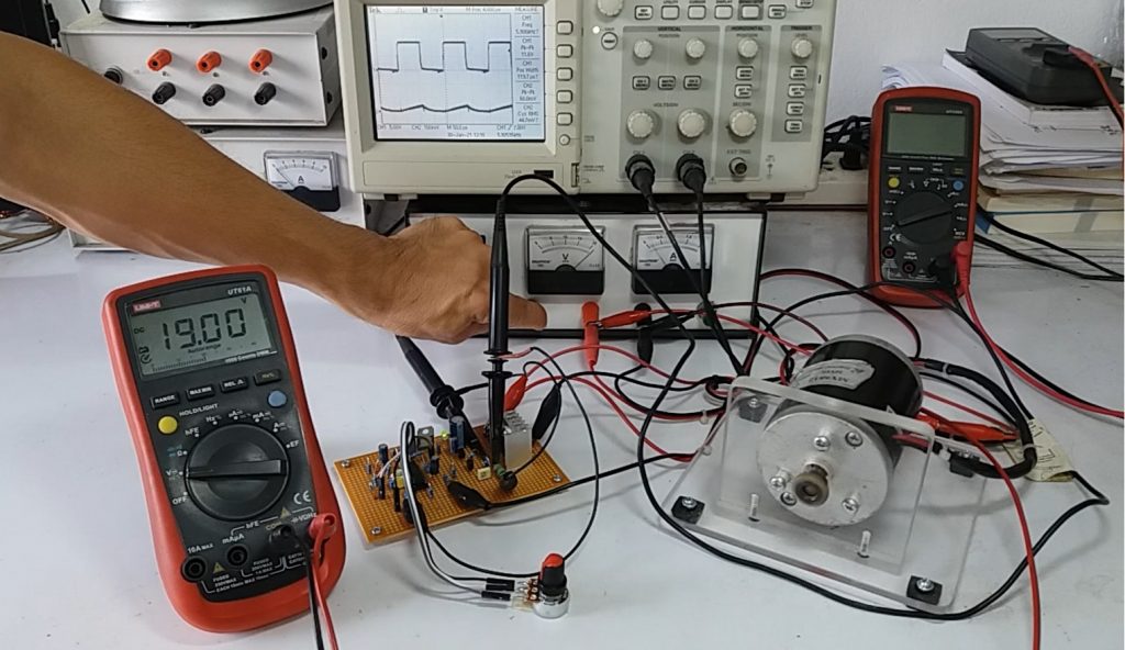 Analog DC Motor Speed Control By TL494