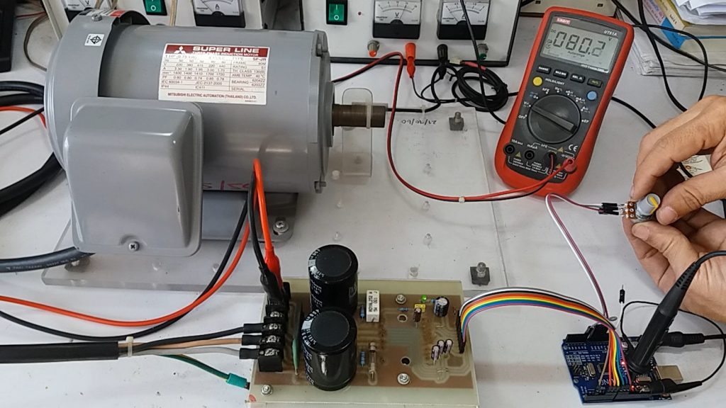 Simple 3Phase induction motor speed control