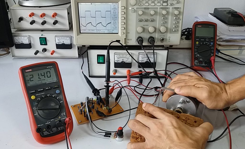 Analog DC Motor Speed Control By TL494