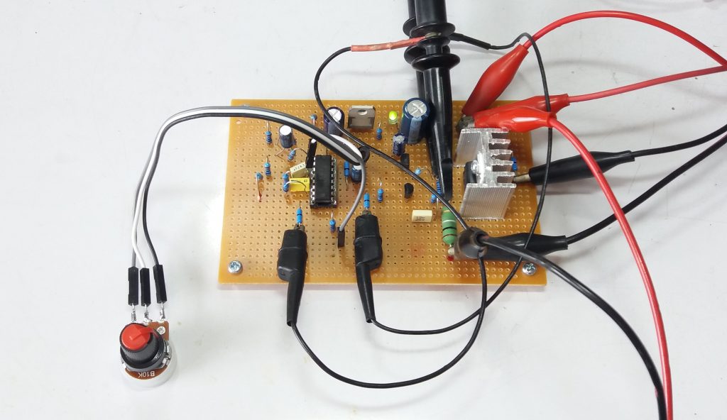 Analog DC Motor Speed Control By TL494