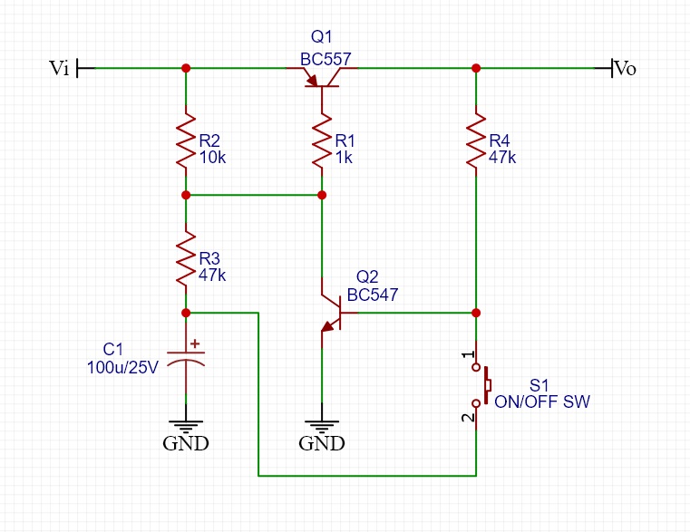 Switch ON/OFF Soft Latching