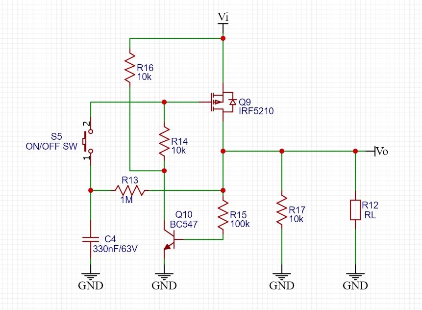 Switch ON/OFF Soft Latching