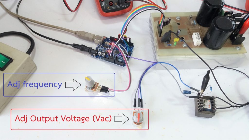 Arduino Control Pure sine wave inverter