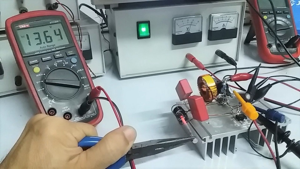 Mini Induction Heater By Self Oscillating