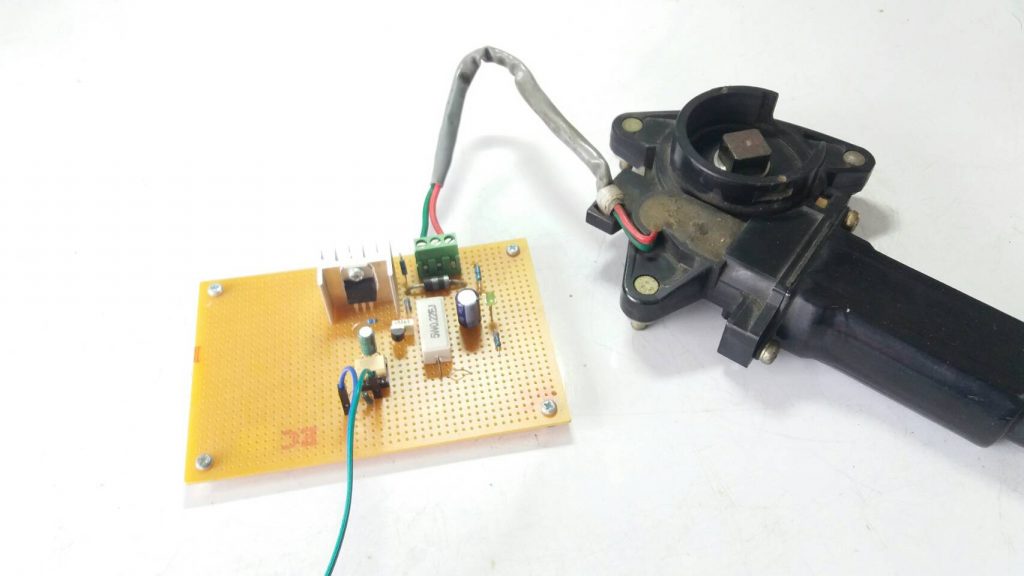 Simple Over current Protection for DC motor drive