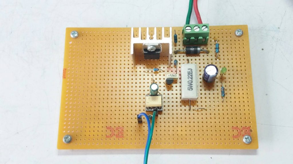 Simple Over current Protection for DC motor and Power drive