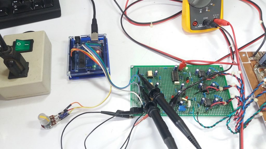 Power IGBT Driver board for 3-phase induction motor