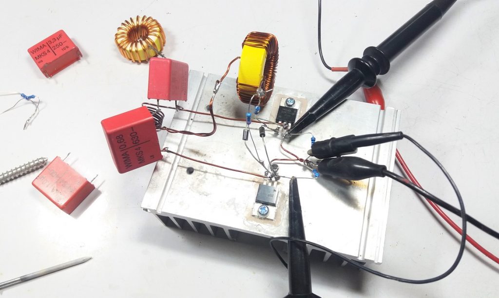 Mini Induction Heater By Self Oscillating