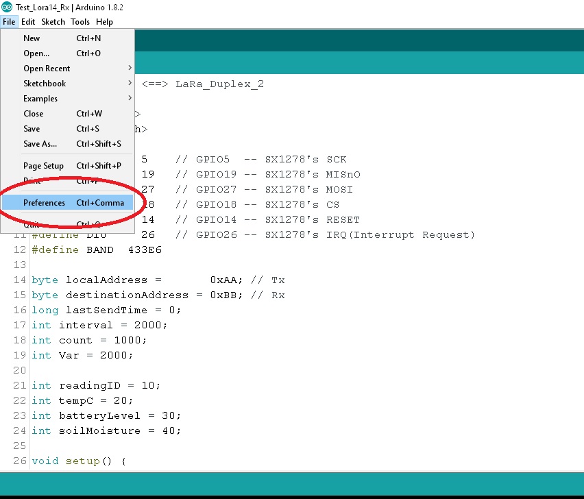 Introduction to TTGO LoRa32 SX1278 433MHz