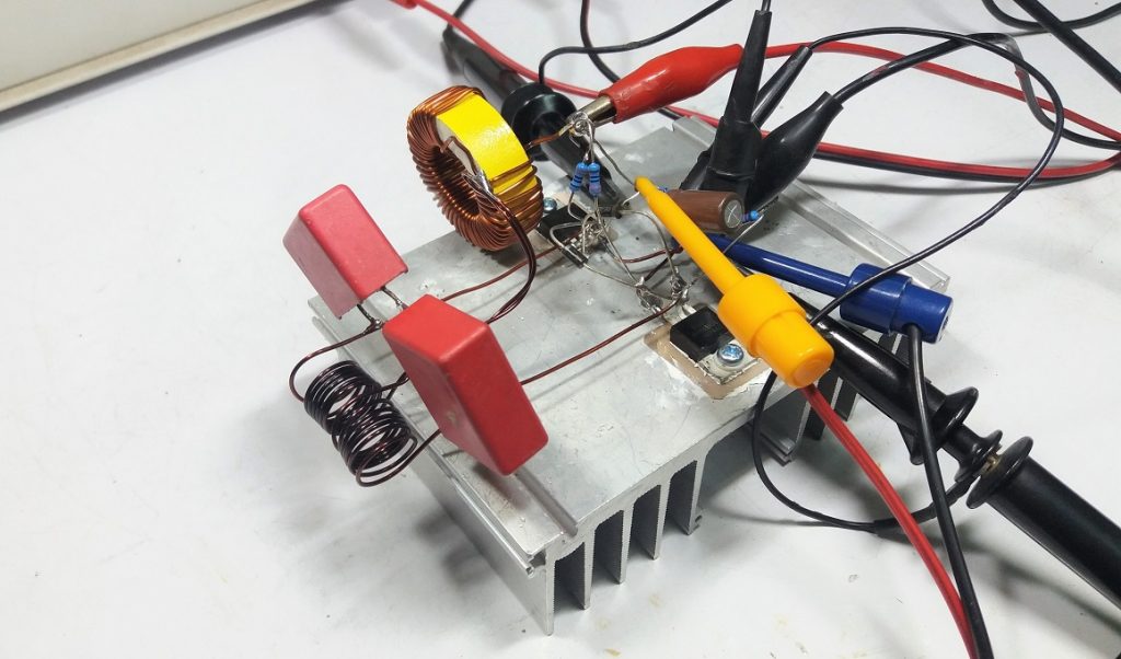 Mini Induction Heater By Self Oscillating