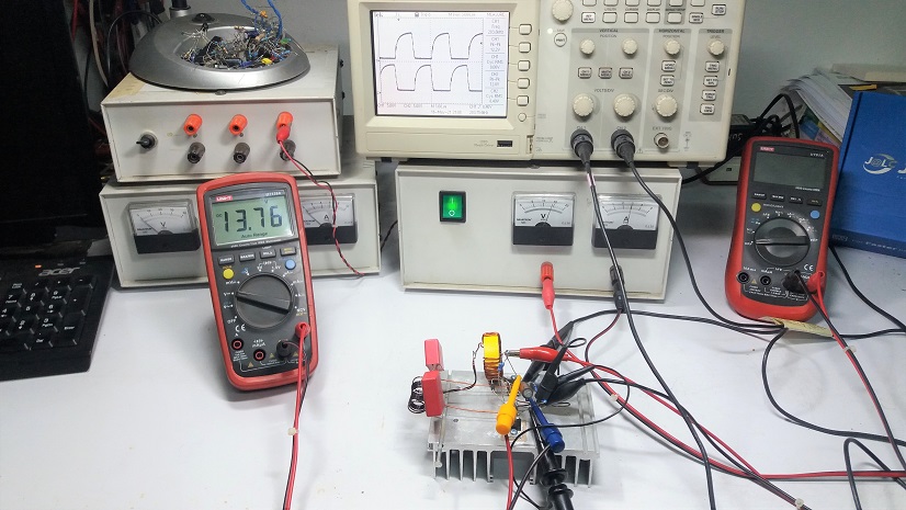 Mini Induction Heater By Self Oscillating