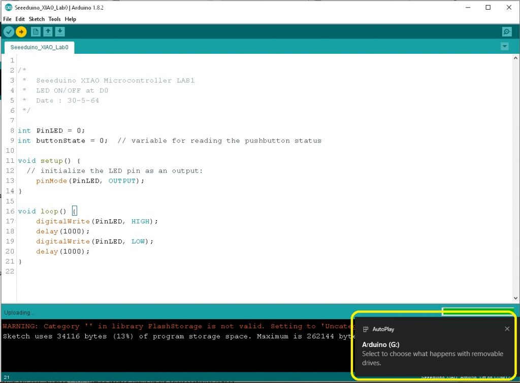 Seeeduino XIAO Microcontroller