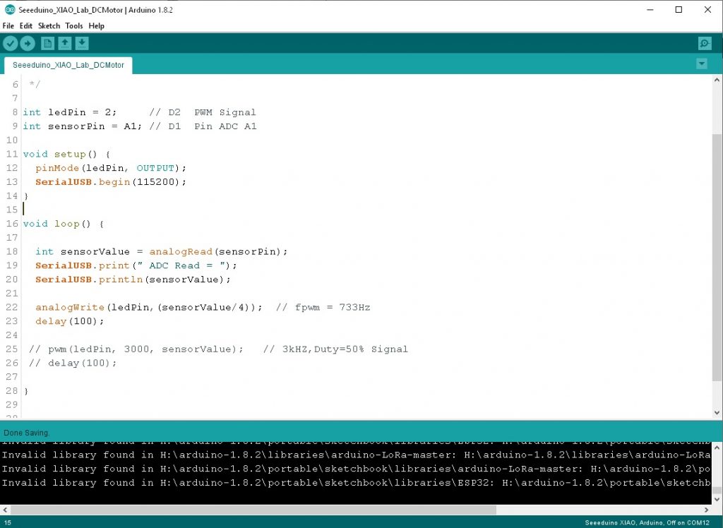 Seeeduino XIAO Microcontroller 
