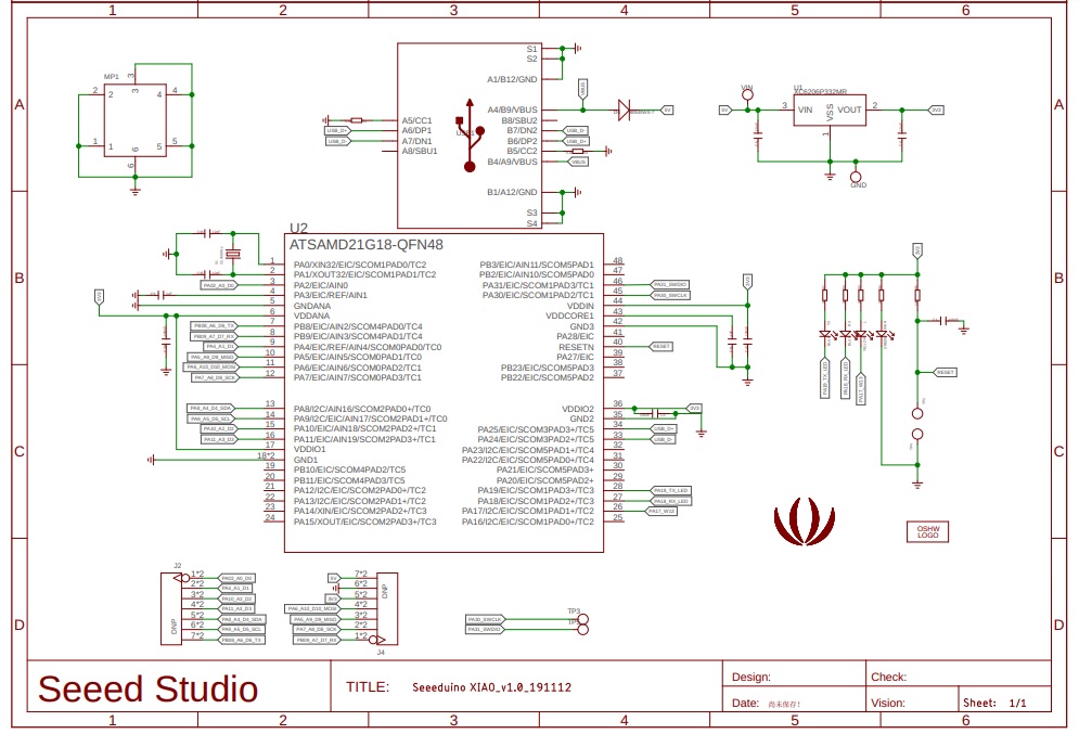 Getting started with Seeeduino XIAO Microcontroller