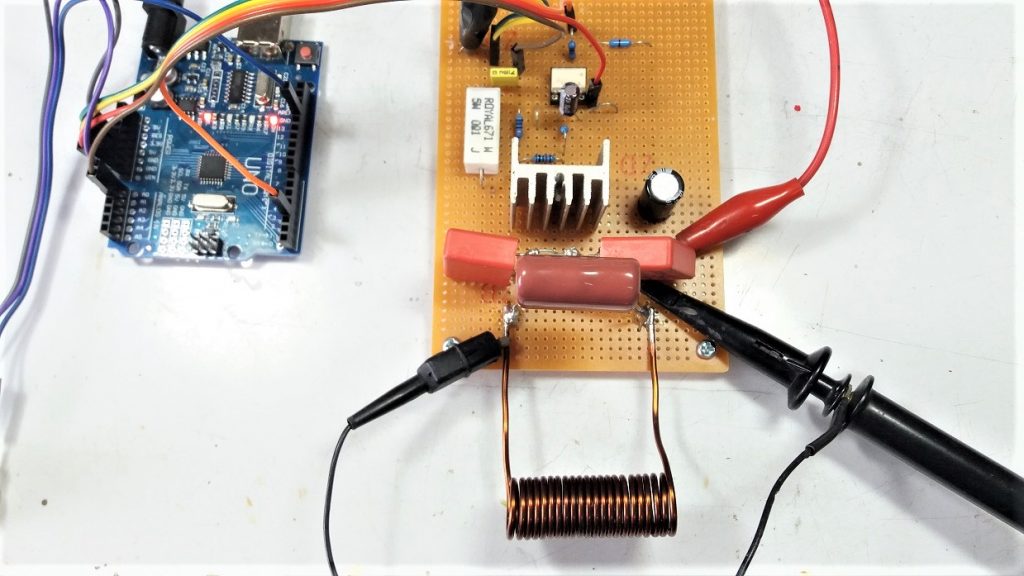 Tiny Quasi-Resonant Induction Heater Using Arduino UNO