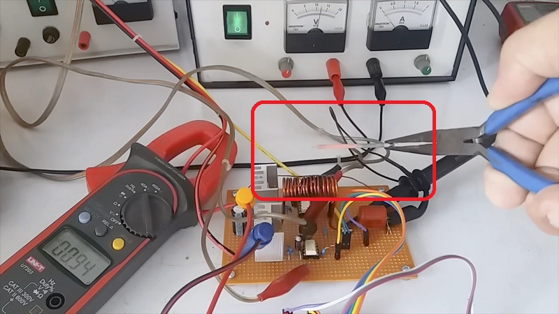 Simple Arduino UNO Control Half-Bridge Inverter for Induction Heater