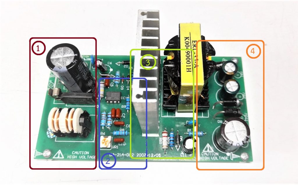 Flyback Converter for Power Switching Panel TV