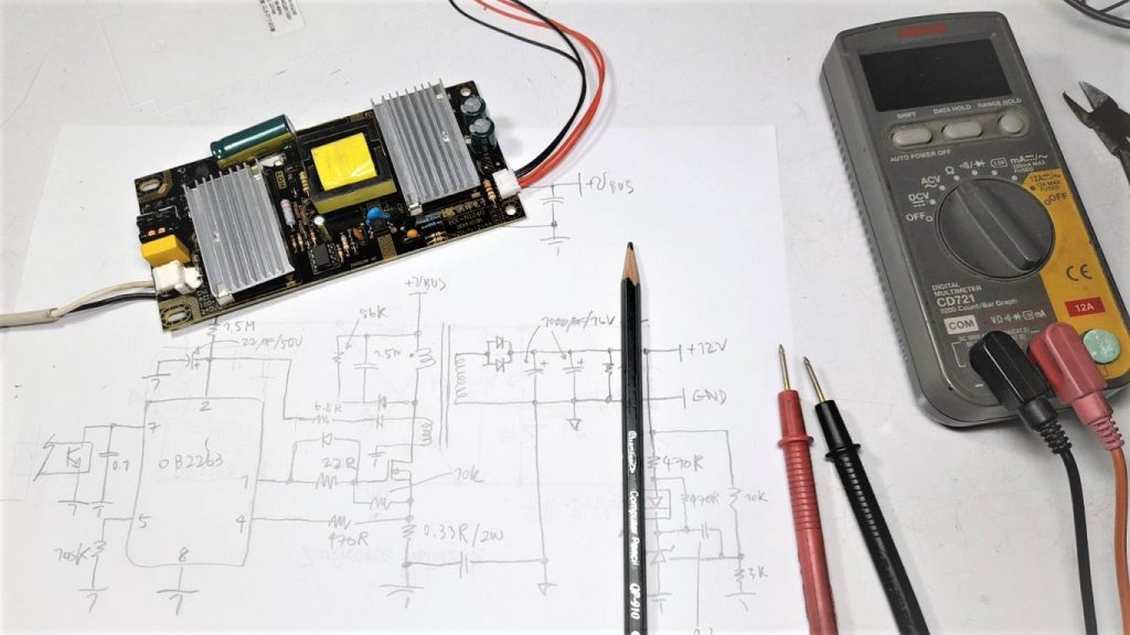 Mini Switching Power Supply Using OB2263 Flyback Converter