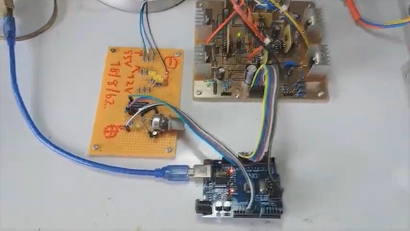 BLDC Motor speed control from washing machine by Arduino UNO