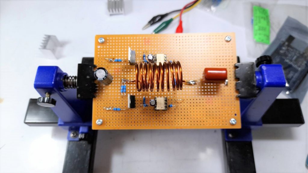 Simple Arduino UNO Control Half-Bridge Inverter for Induction Heater