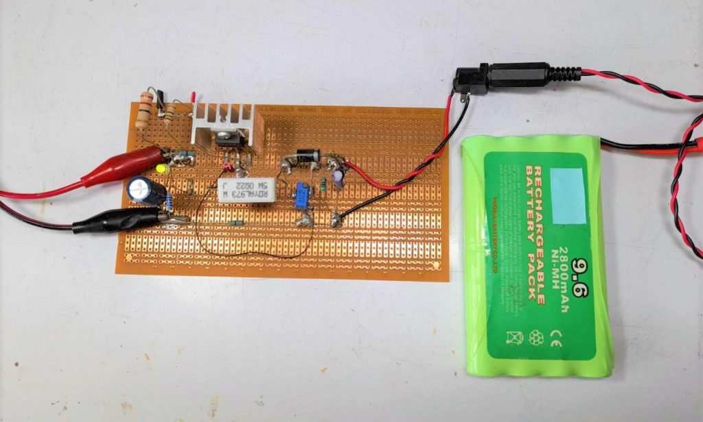 Simple Solar Charger for Ni-MH2800mAh by LM317T